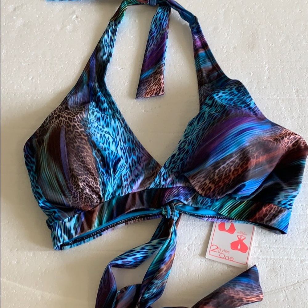 Carol Tropics Apollo Swim Top 1X (16-18) - Picture 6 of 8